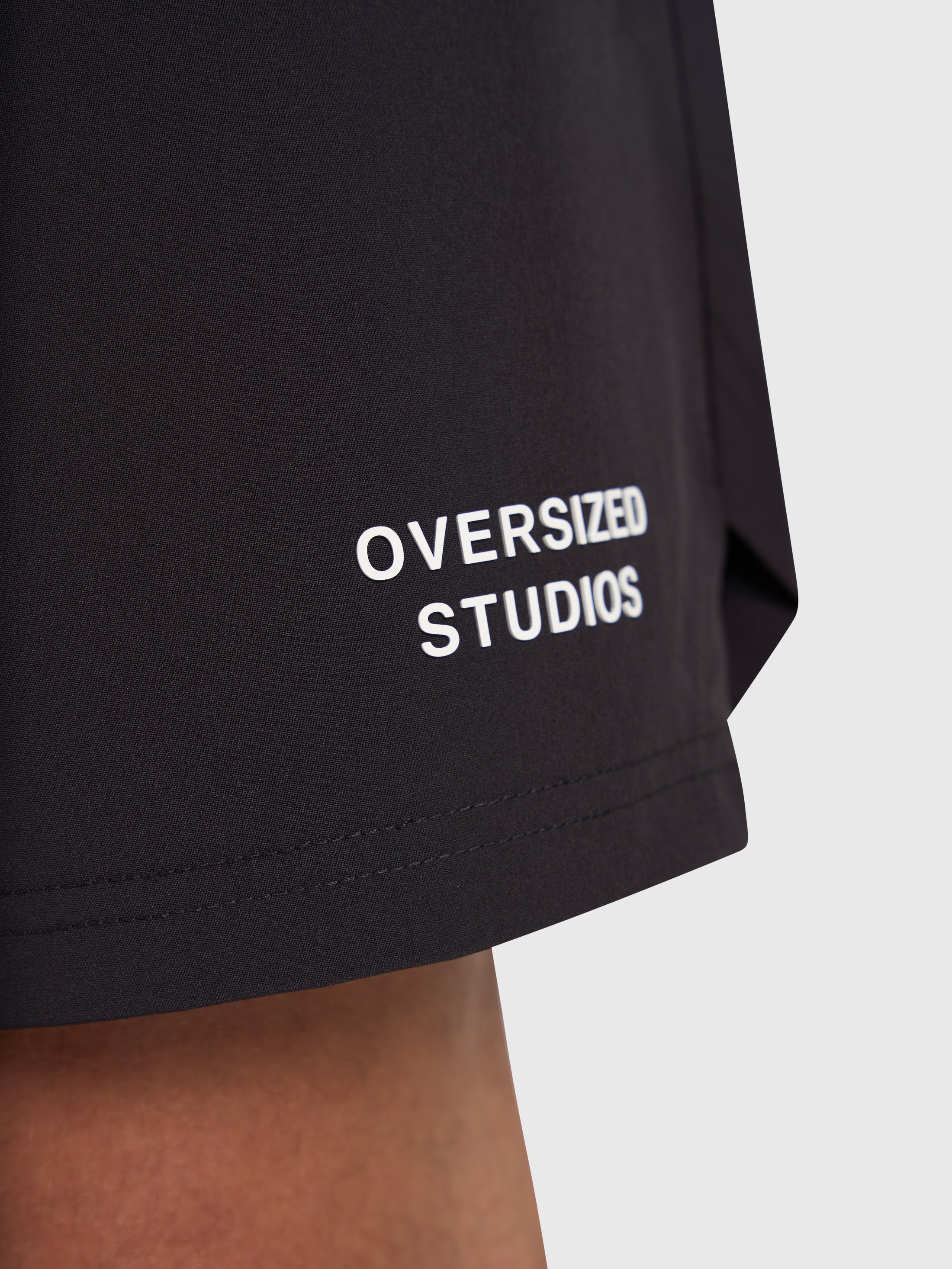 Confidence V2 Tech Shorts - Black/White
