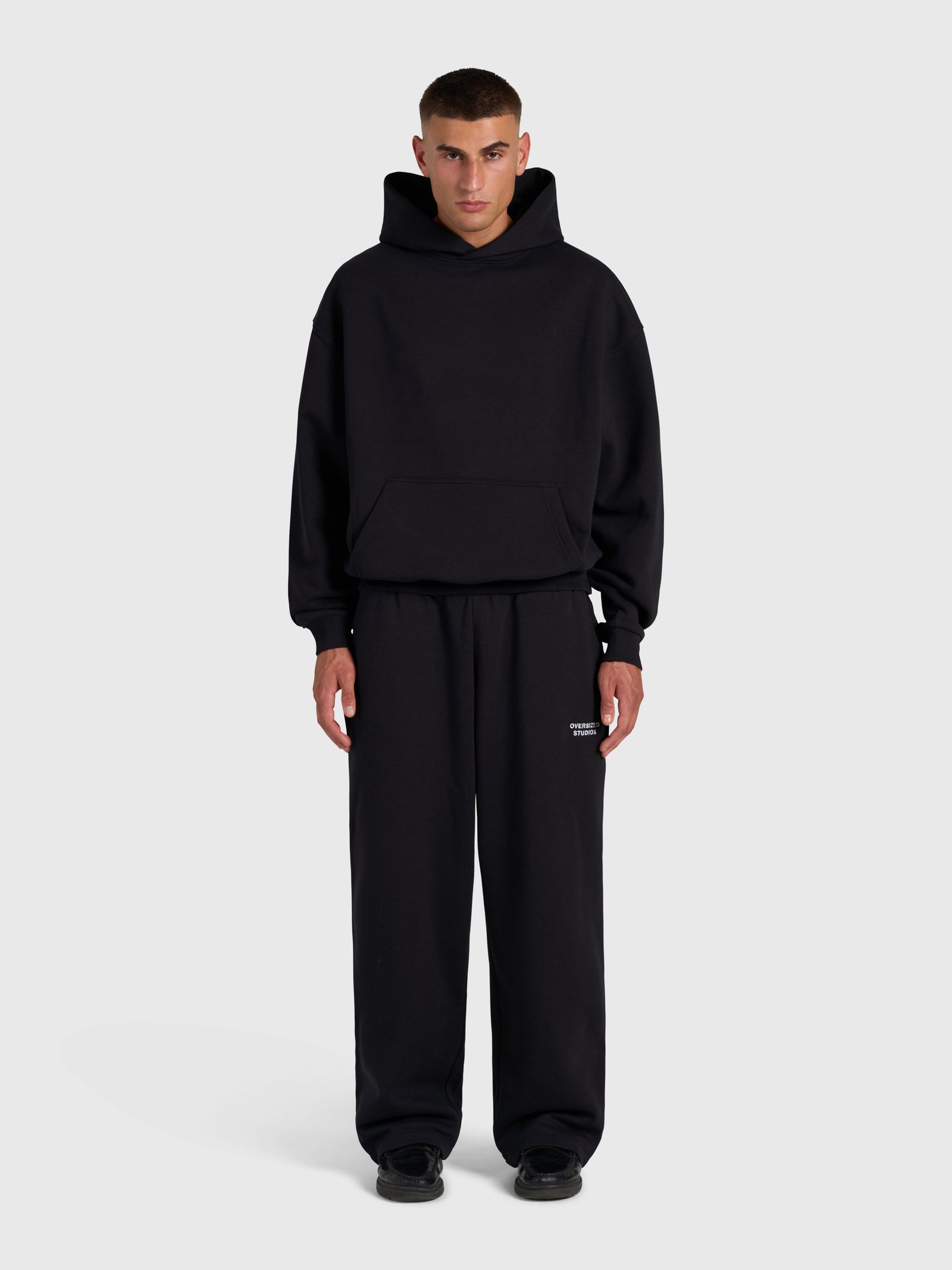 Confidence V2 Sweatpants - Black/White
