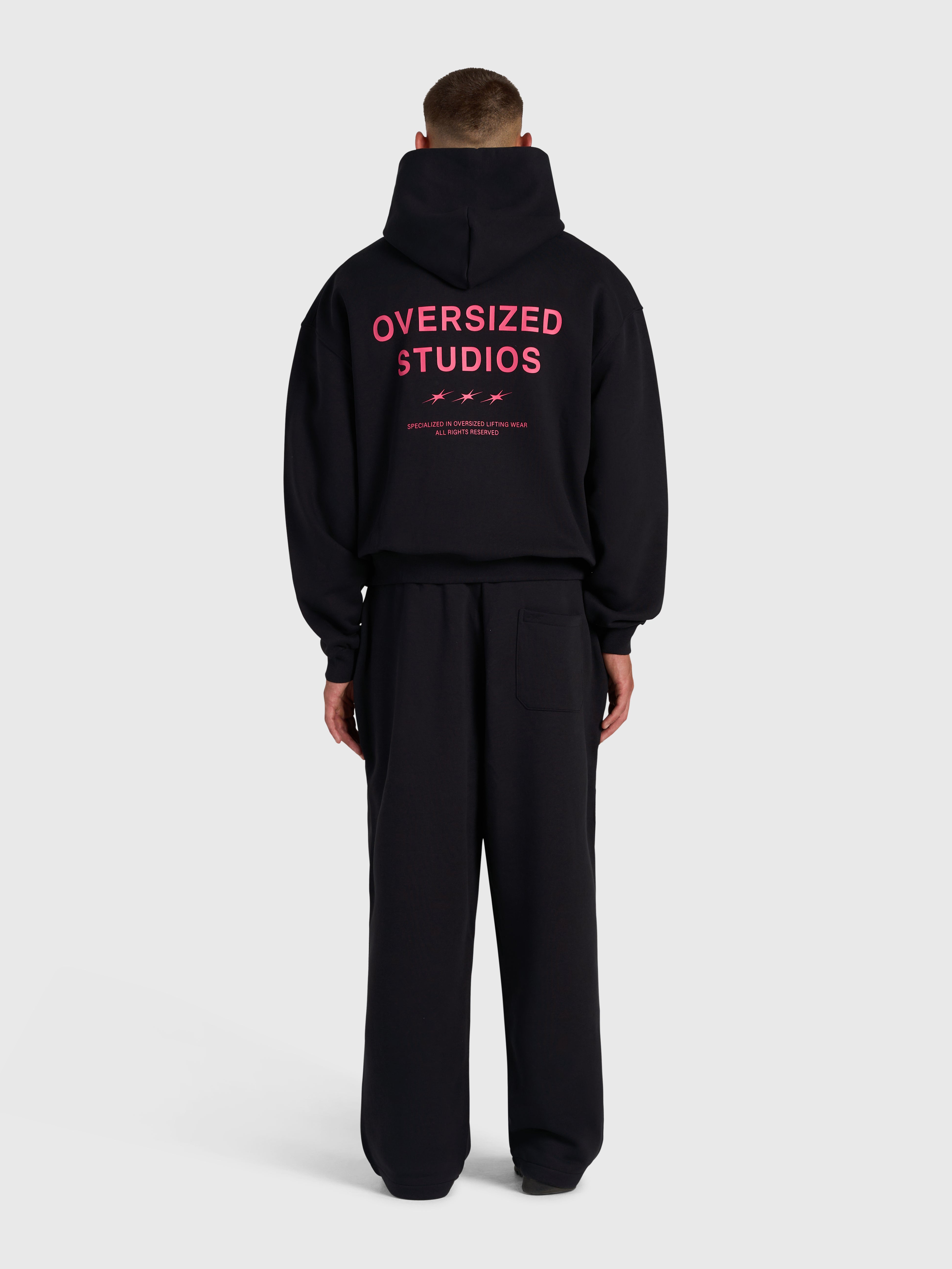 Confidence V2 Hoodie - Black/Pink