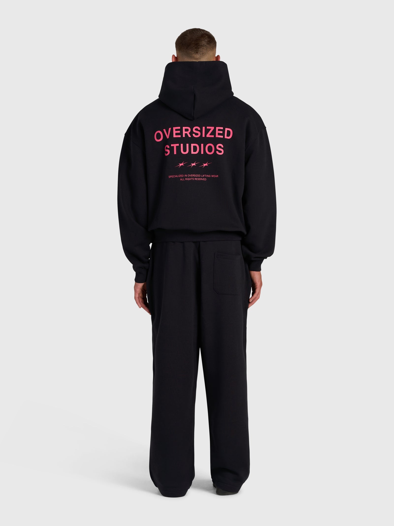 Confidence V2 Sweatpants - Black/White