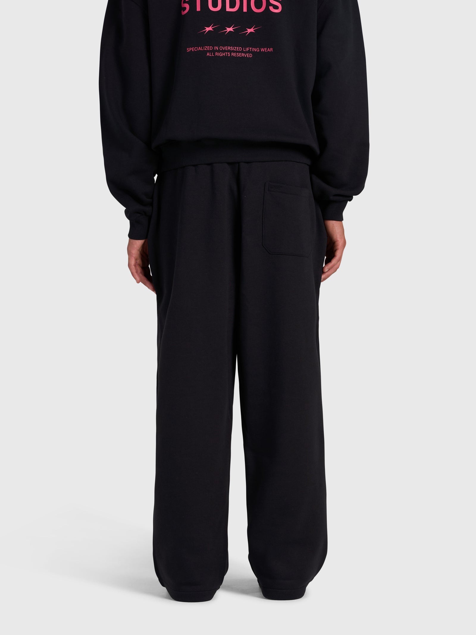 Confidence V2 Sweatpants - Black/White