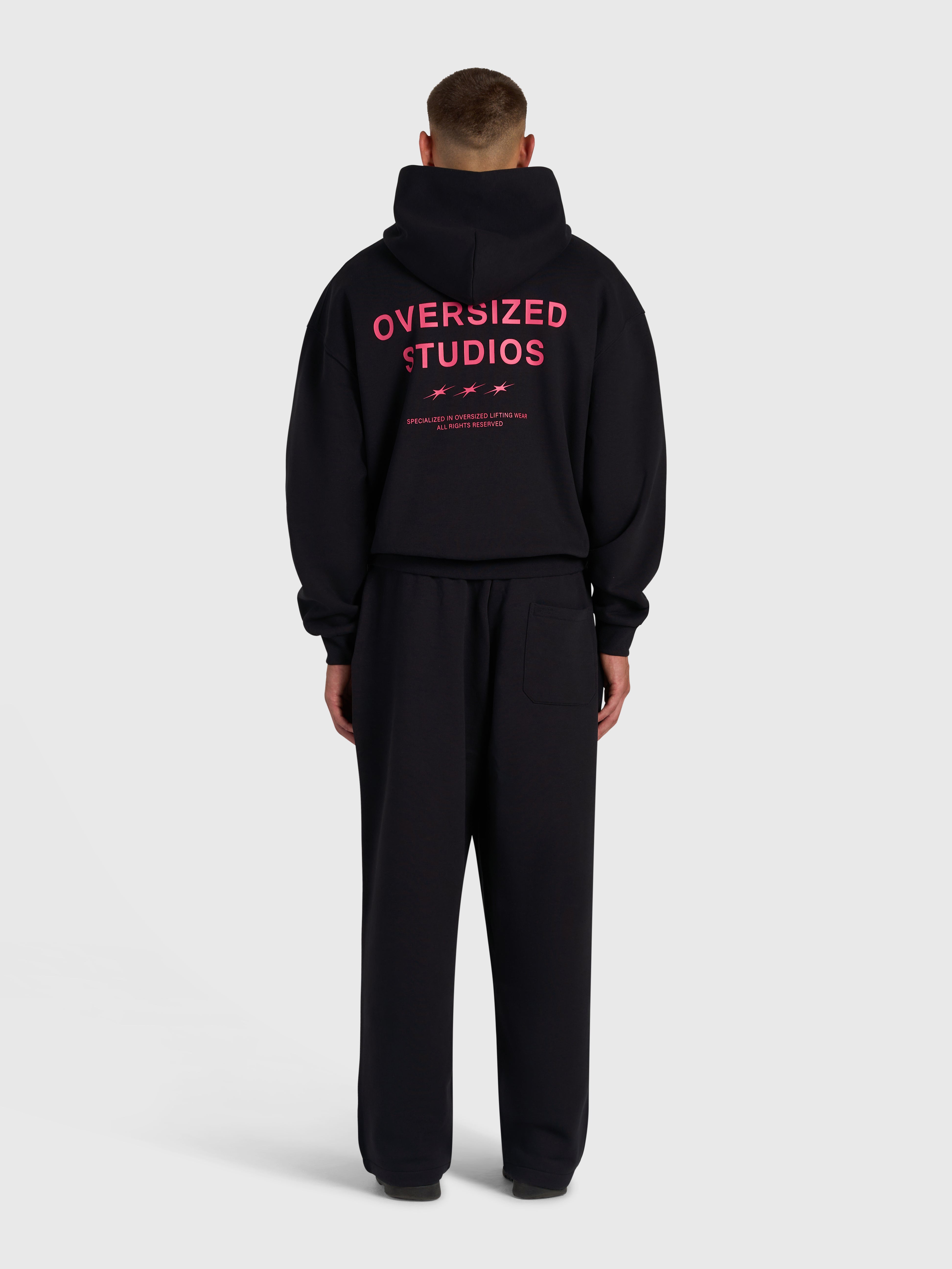 Confidence V2 Zip Hoodie - Black/Pink