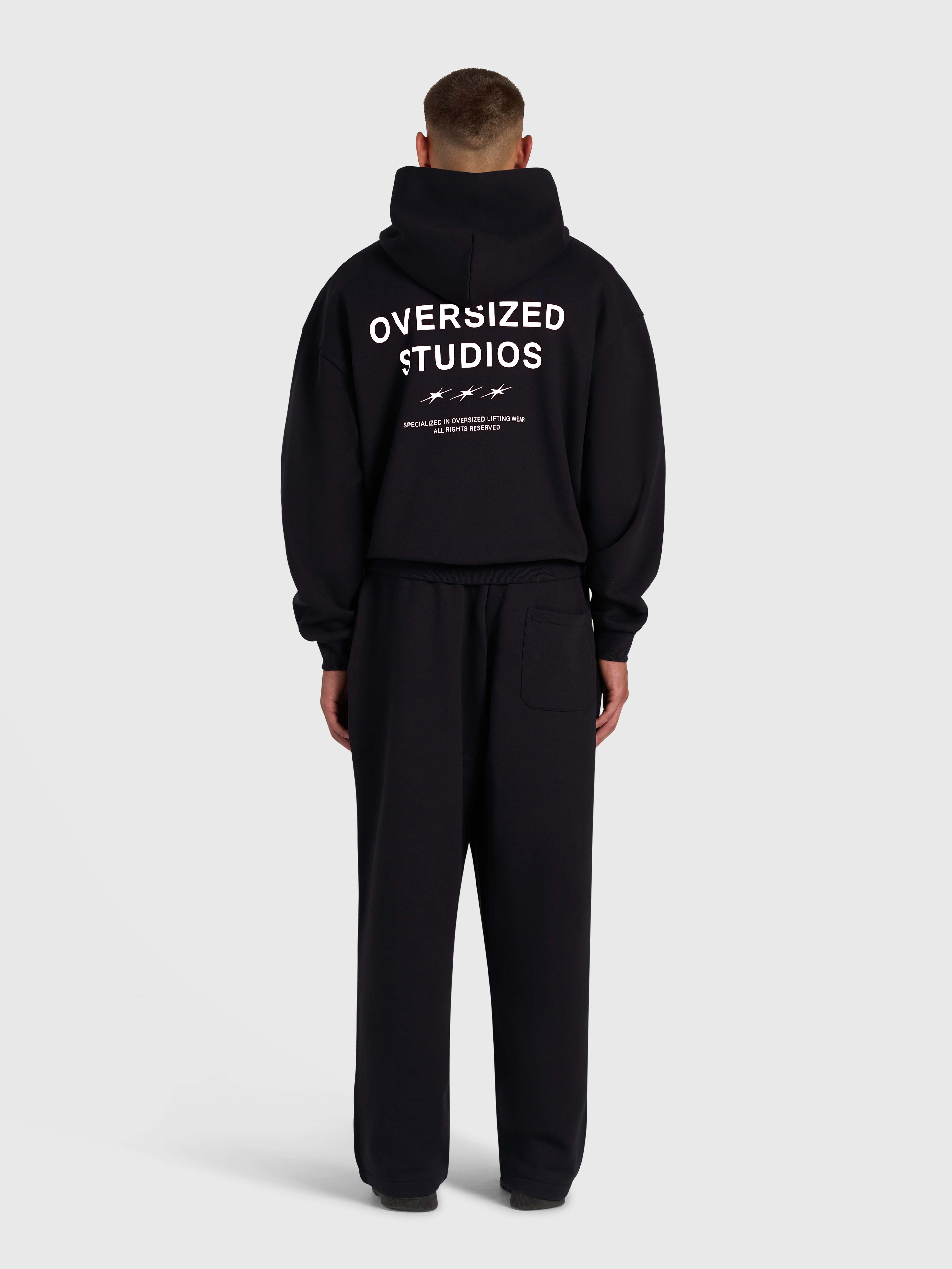 Confidence V2 Zip Hoodie - Black/White