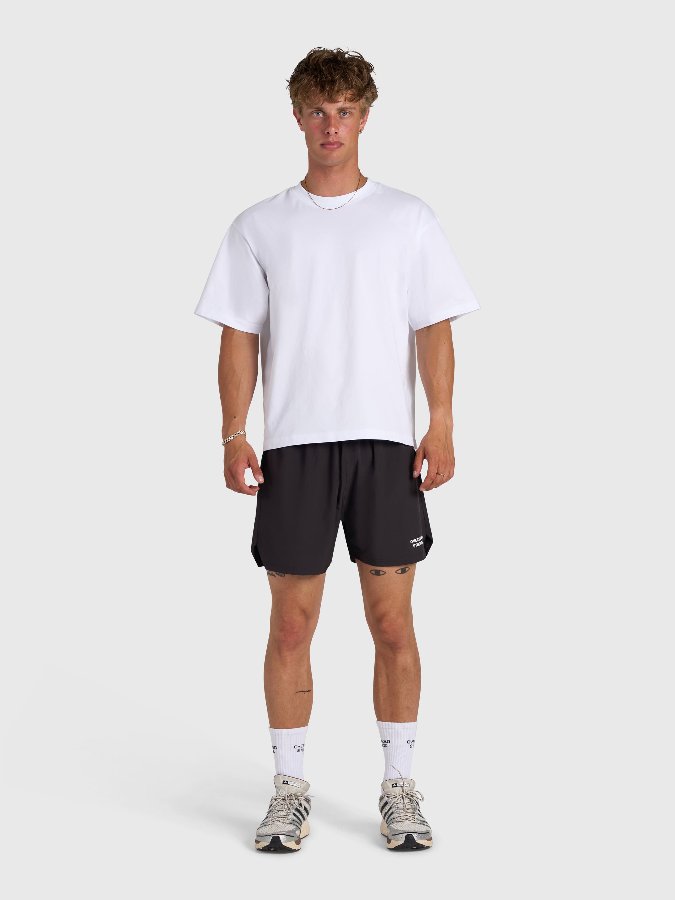 Confidence V2 4-Inch Tech Shorts - Black/White