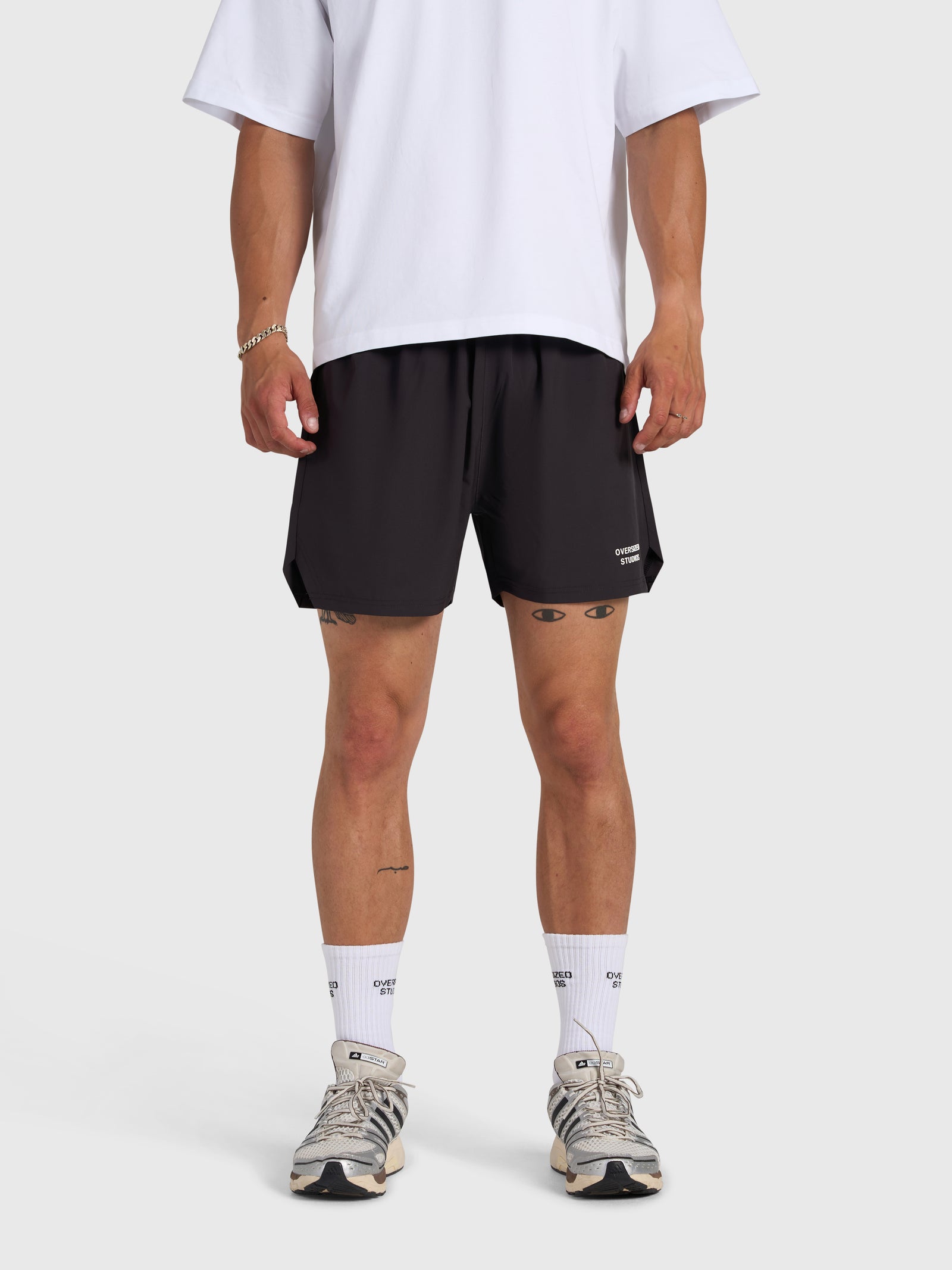 Confidence V2 4-Inch Tech Shorts - Black/White