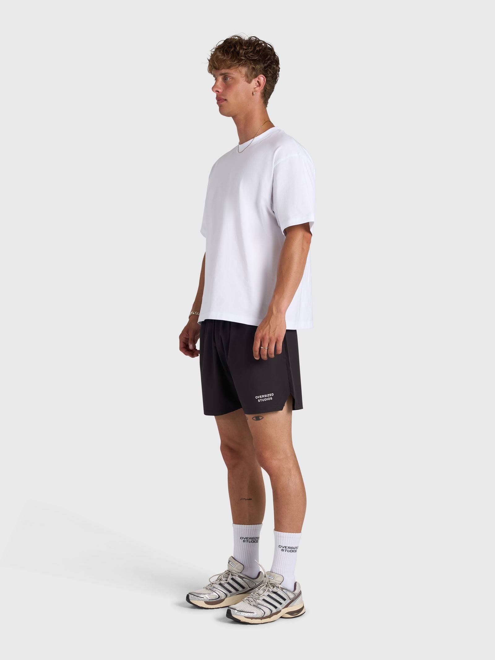 Confidence V2 4-Inch Tech Shorts - Black/White