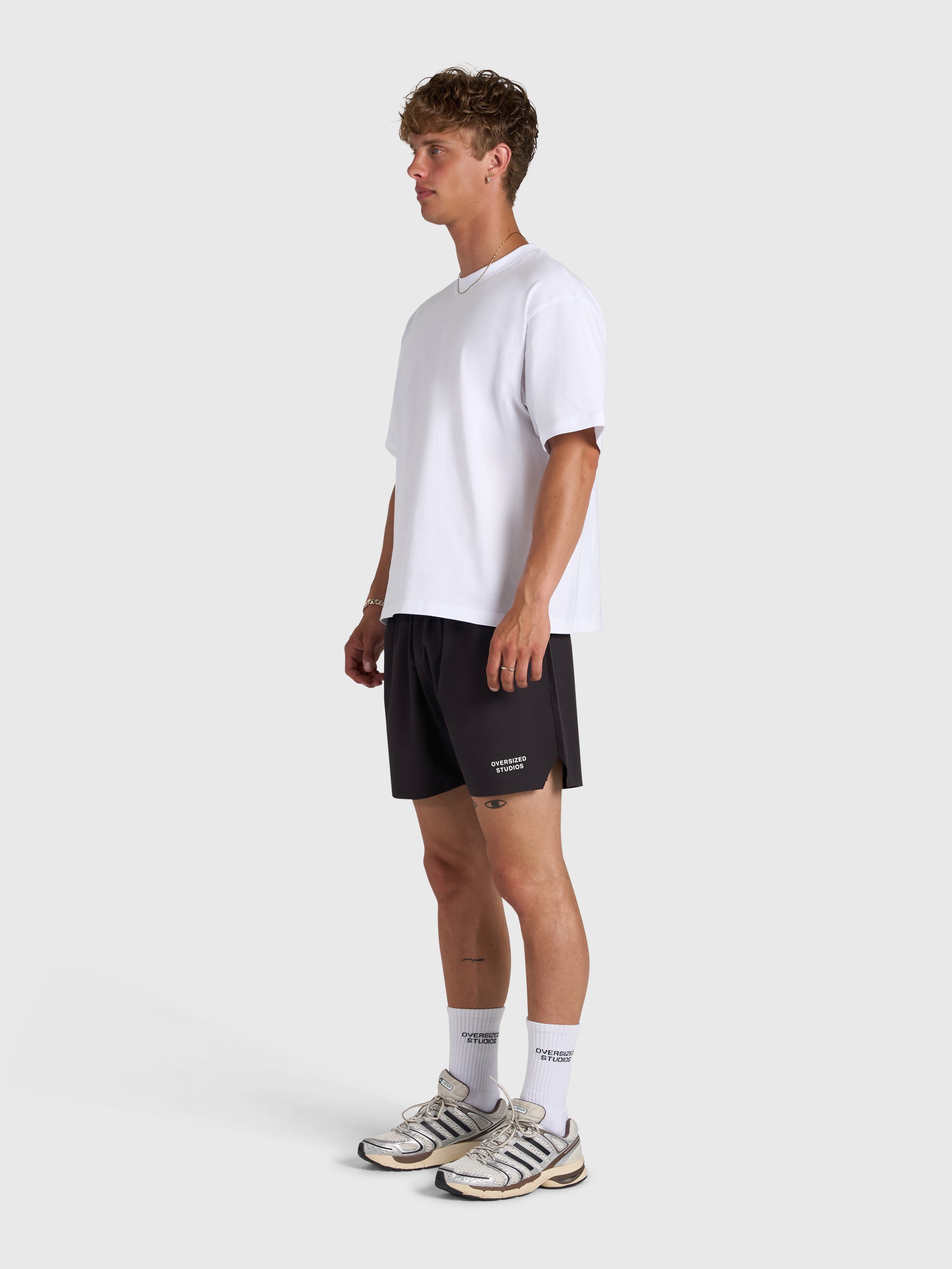 Confidence V2 4-Inch Tech Shorts - Black/White
