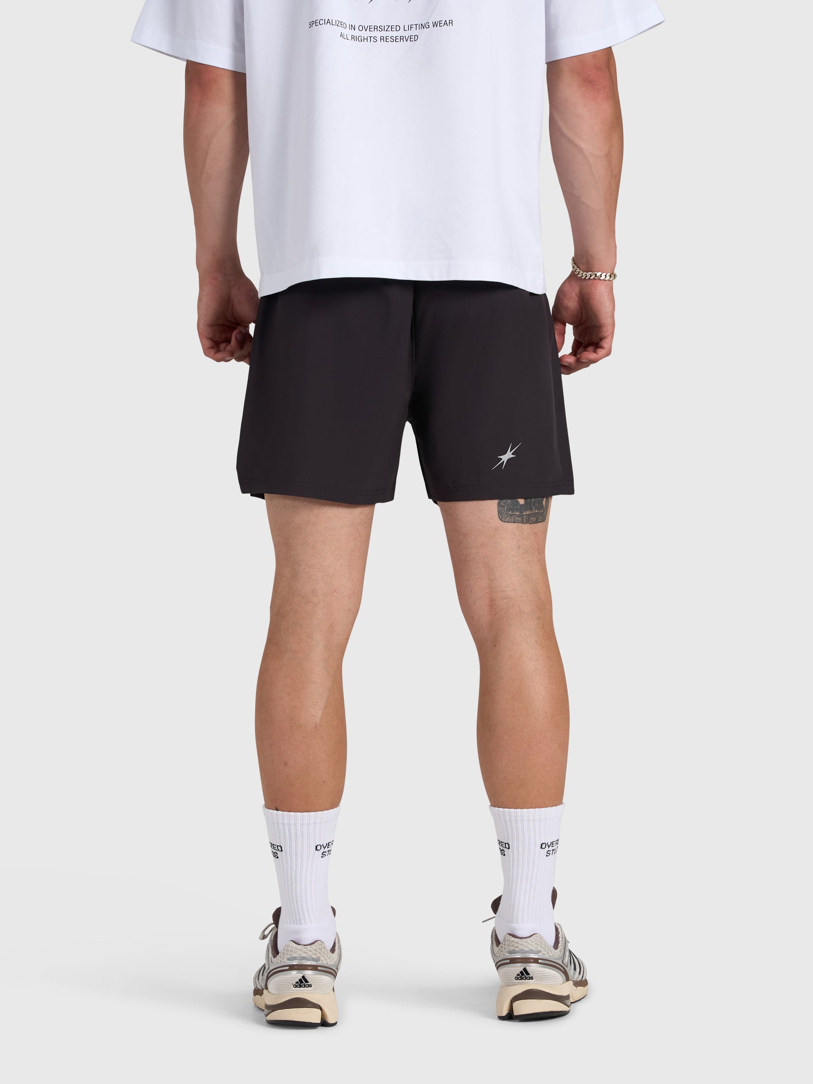 Confidence V2 4-Inch Tech Shorts - Black/White