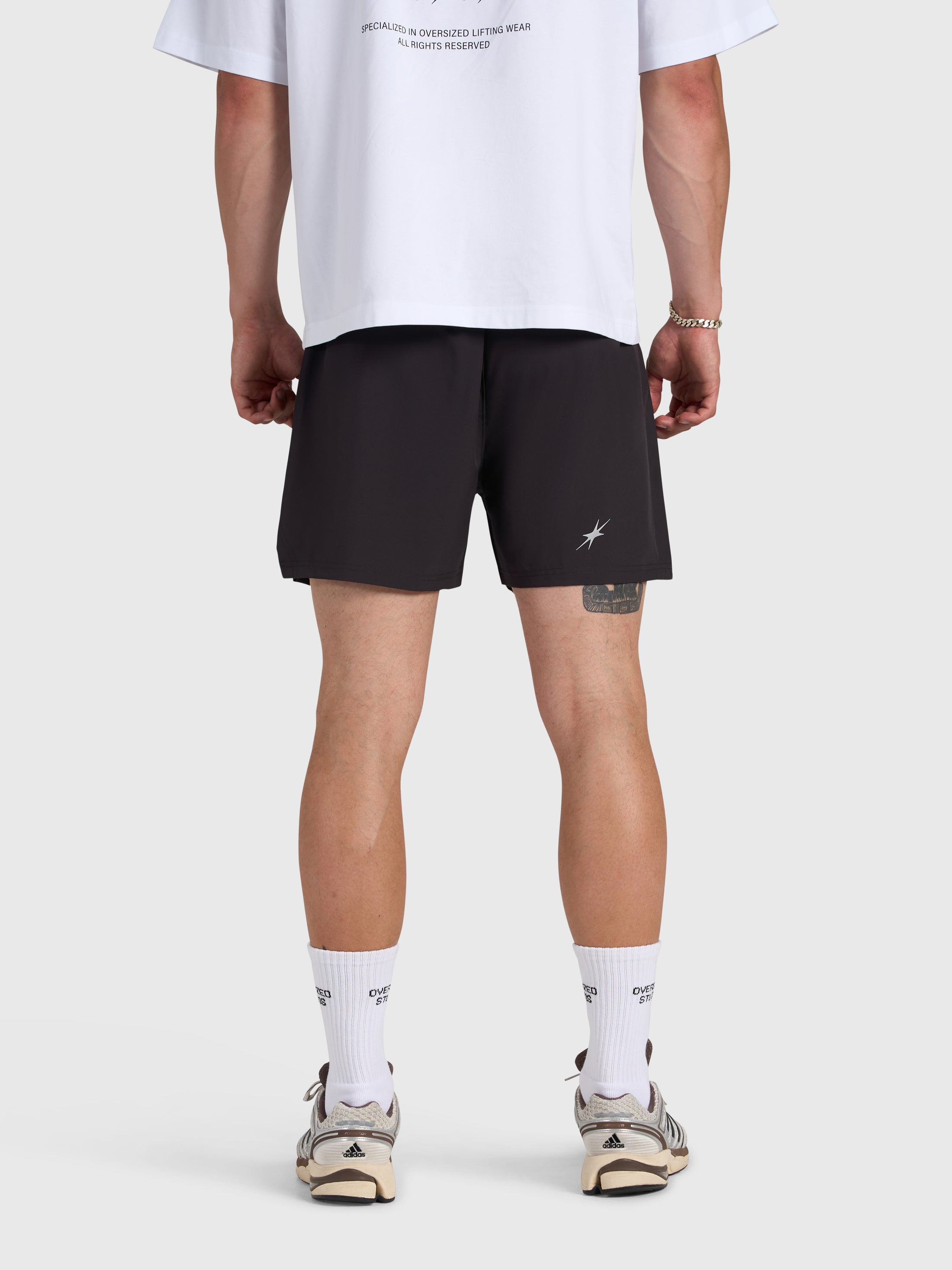 Confidence V2 4-Inch Tech Shorts - Black/White