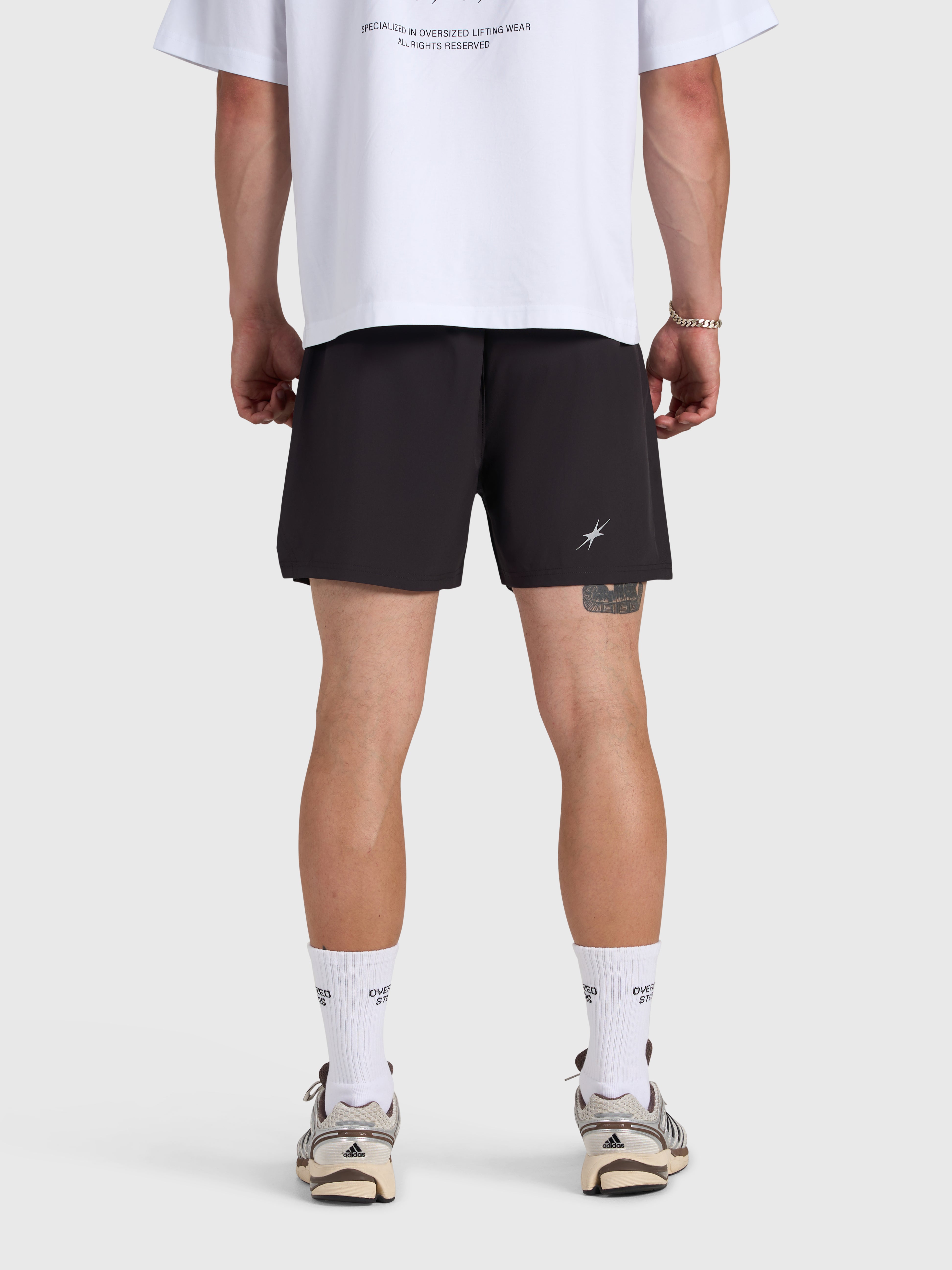 Confidence V2 4-Inch Tech Shorts - Black/White