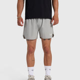 Confidence V2 4-Inch Tech Shorts - Grey/White