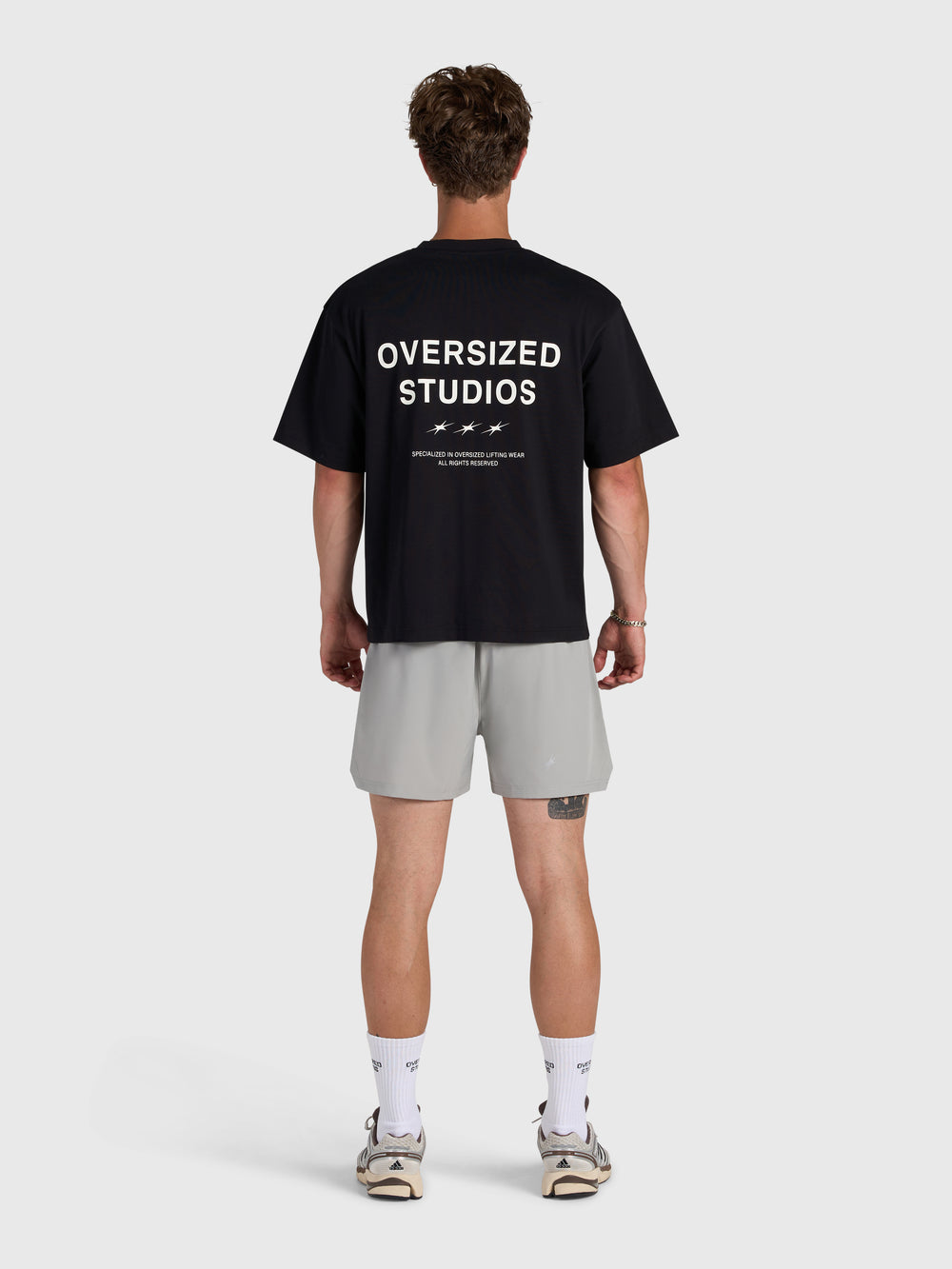 Confidence V2 4-Inch Tech Shorts - Grey/White