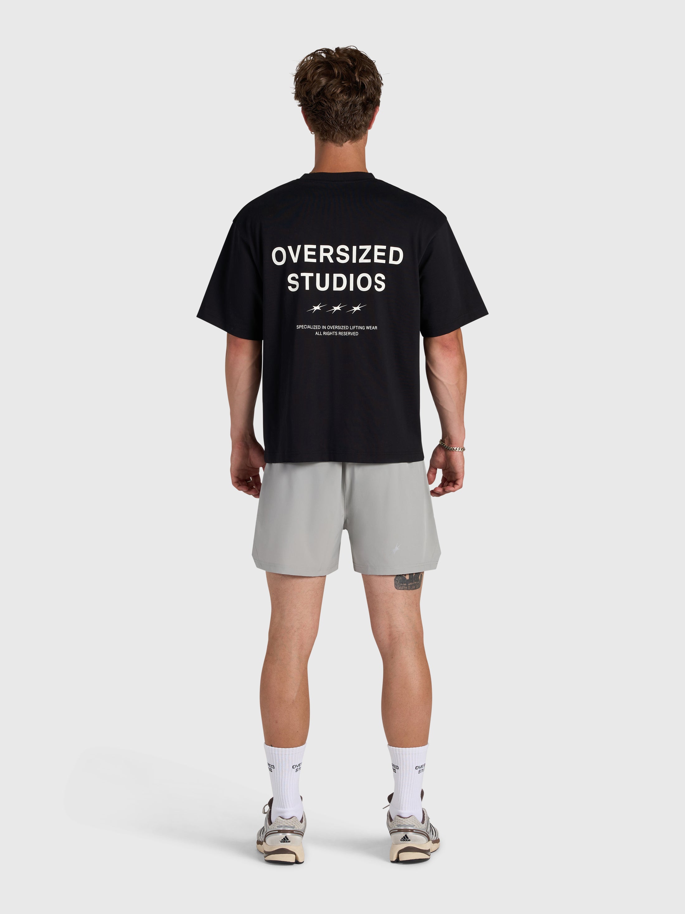Confidence V2 4-Inch Tech Shorts - Grey/White
