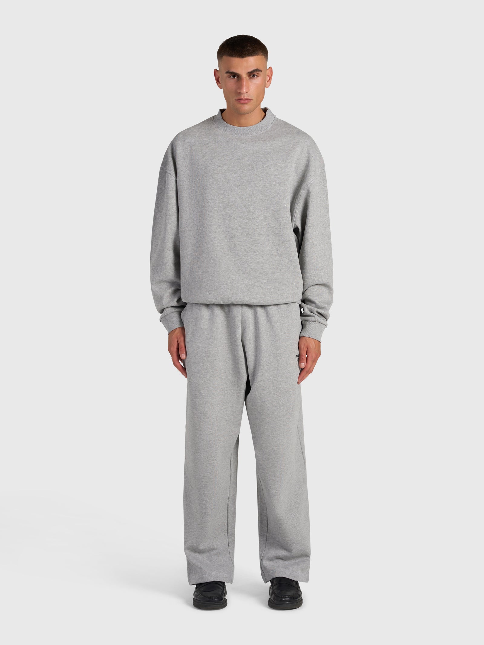 Confidence V2 Sweatshirt - Cloud Grey/White