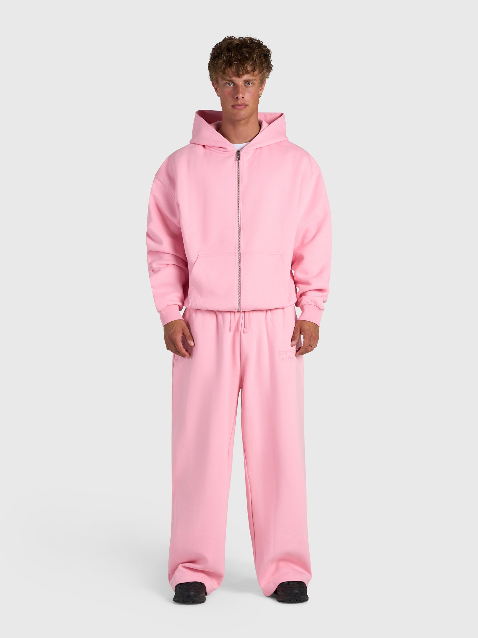 Cloud Baggy Sweatpants V2 - Pink