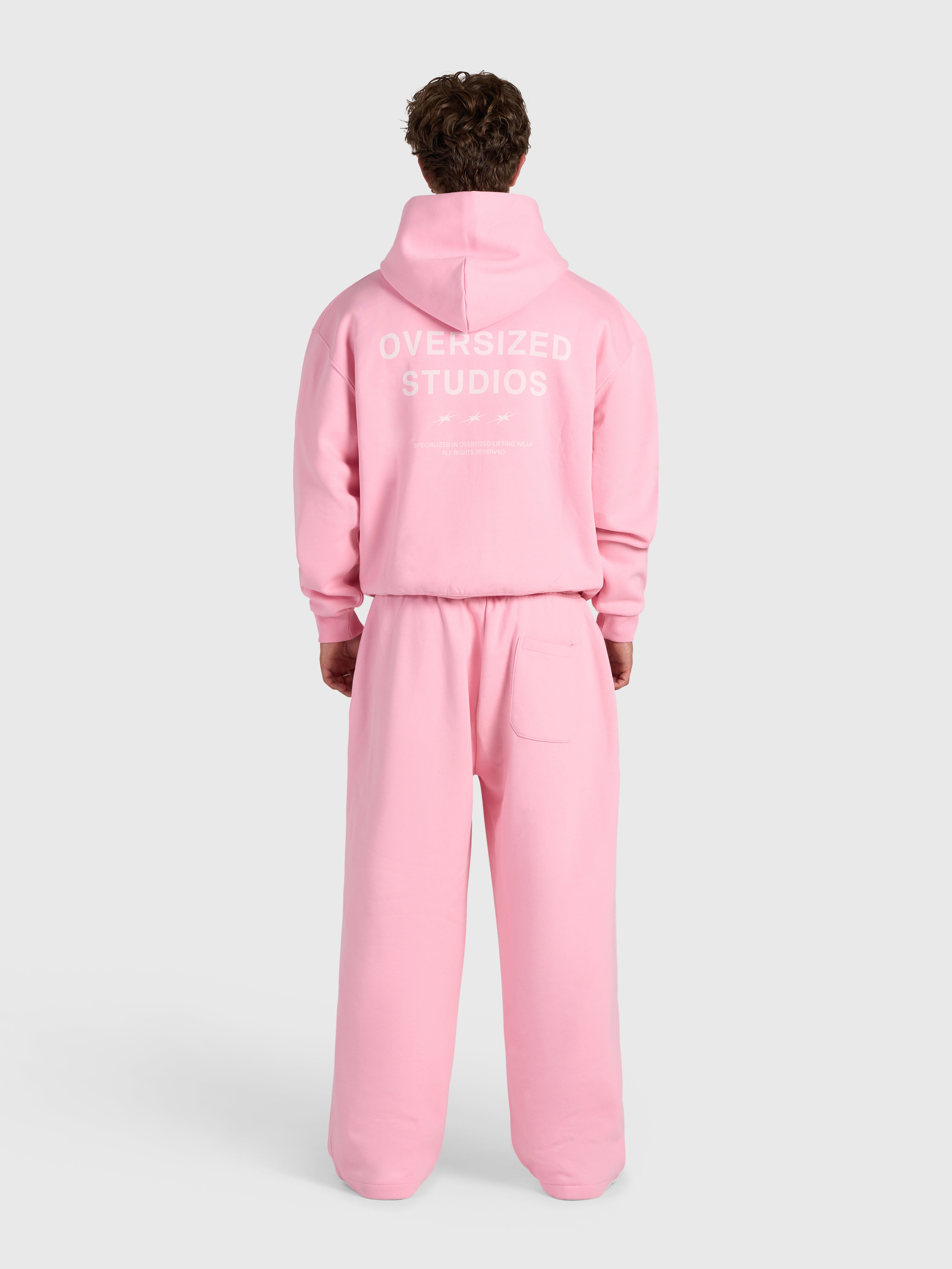 Cloud Baggy Sweatpants V2 - Pink