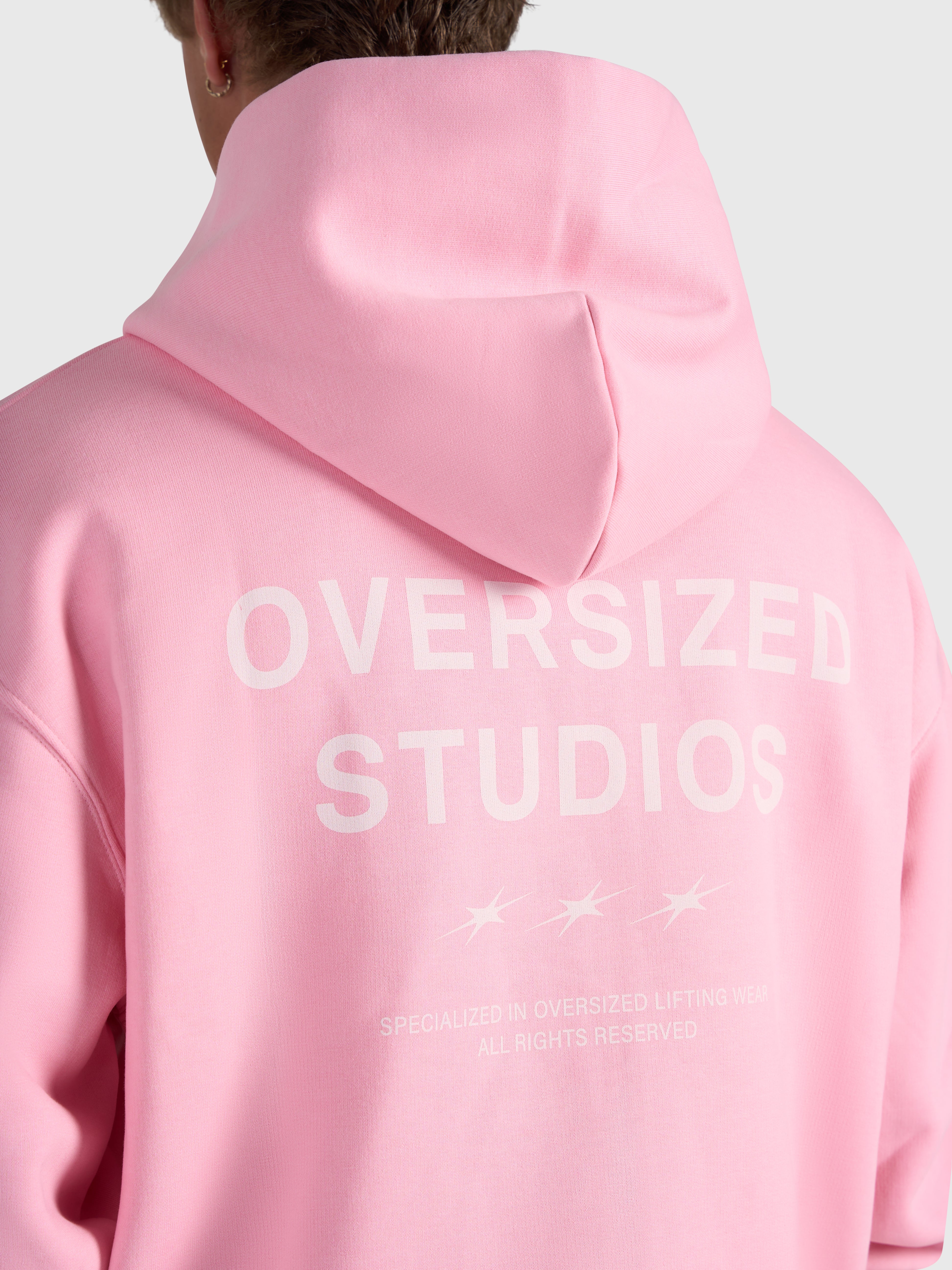 Confidence V2 Zip Hoodie - Pink/White