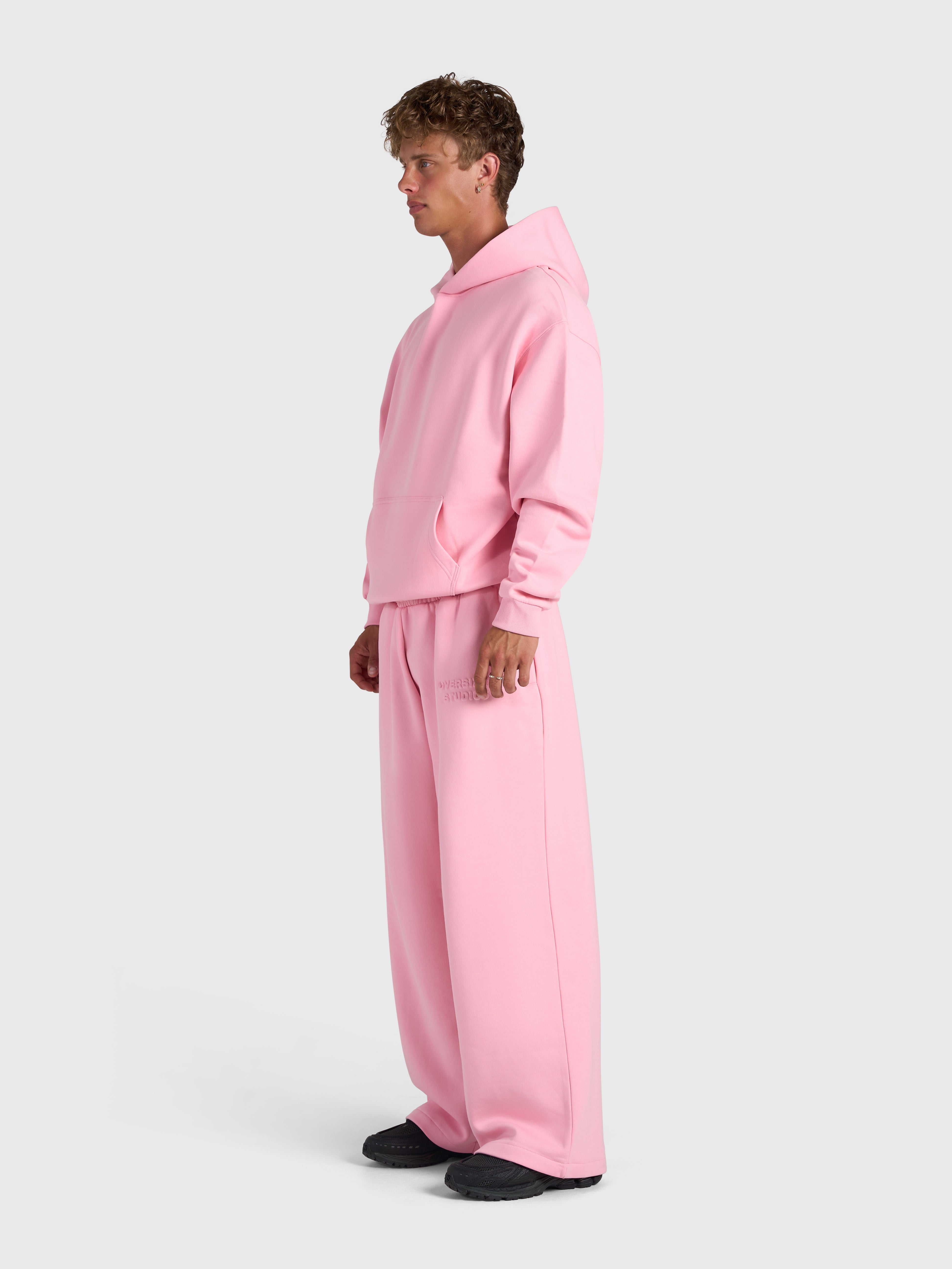 Confidence V2 Hoodie - Pink/White