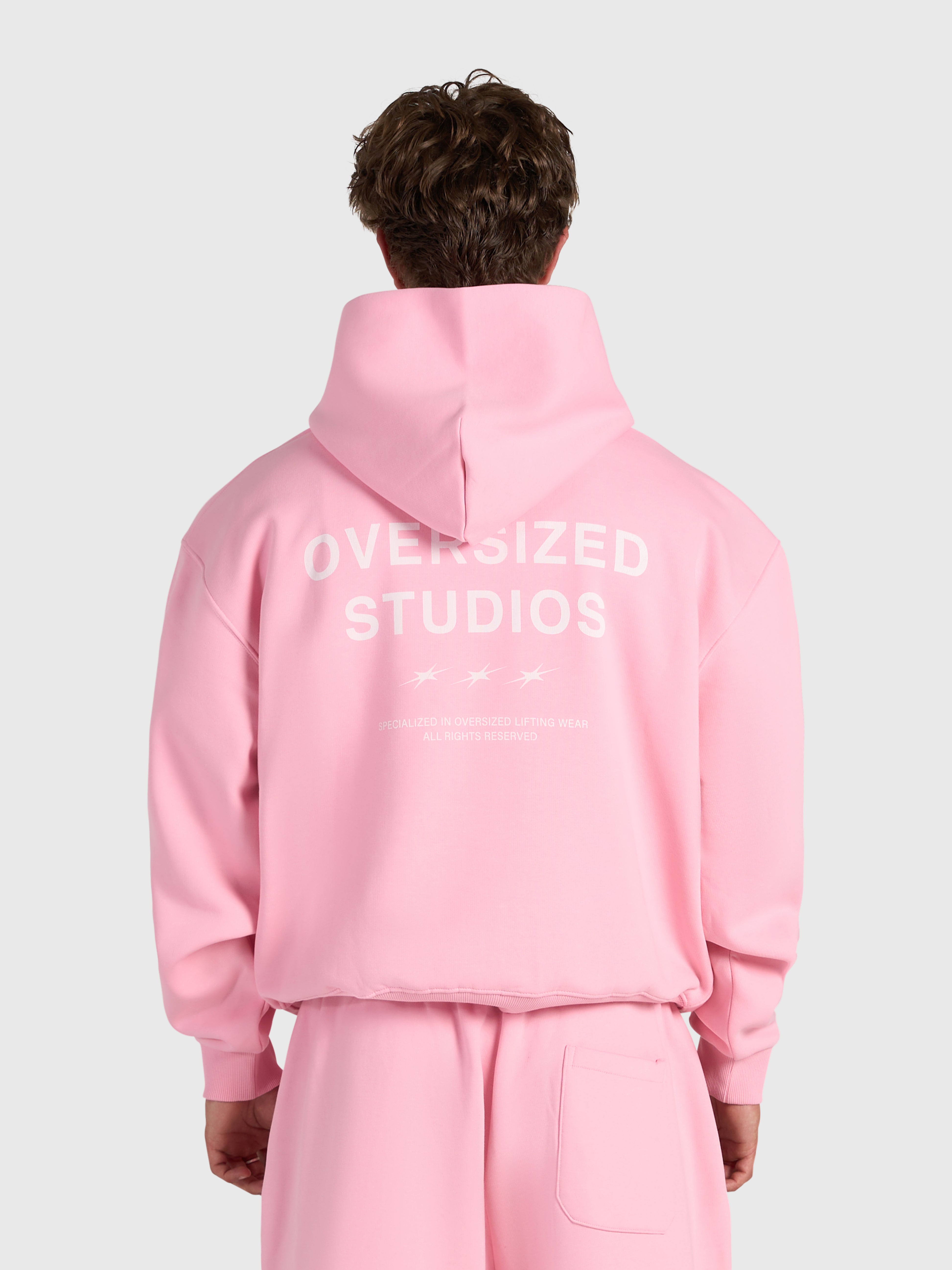 Confidence V2 Hoodie - Pink/White