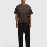 Confidence V2 Heavy Box Tee - Vintage Brown/White