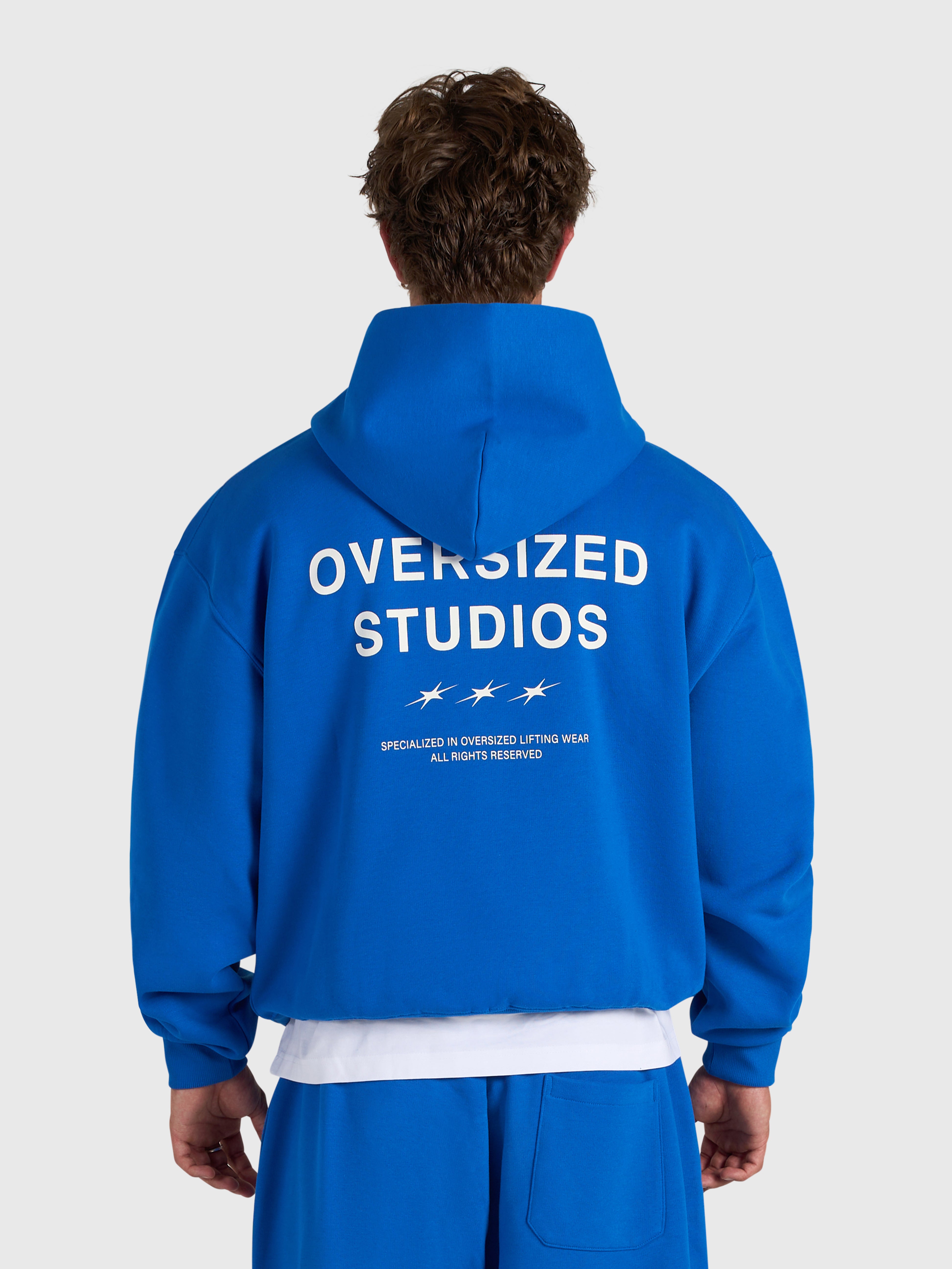 Confidence V2 Zip Hoodie - King Blue/White