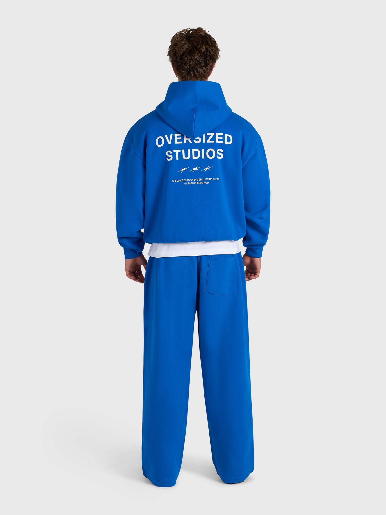 Confidence V2 Zip Hoodie - King Blue/White