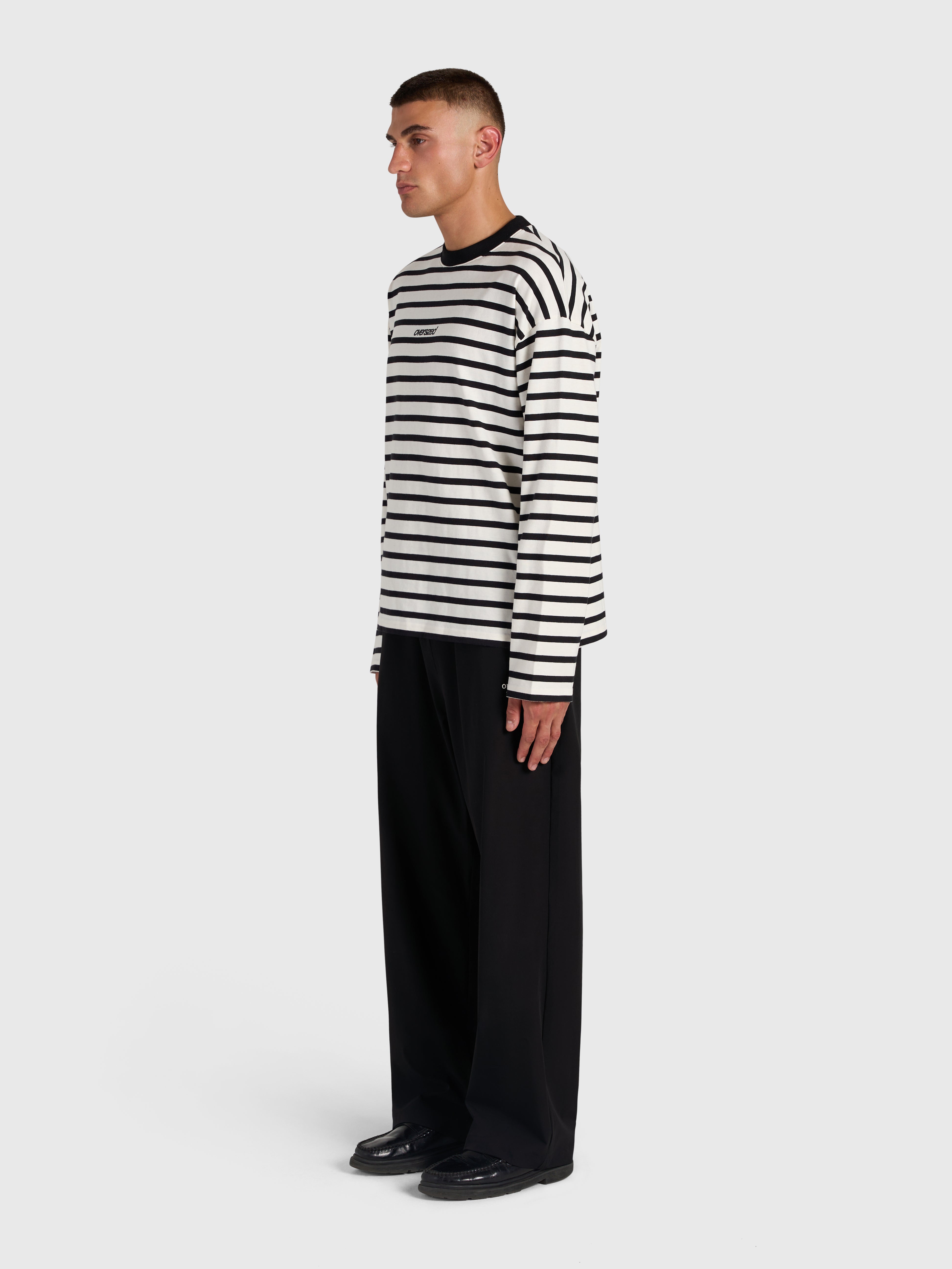 Striped Long Sleeve - Black/White