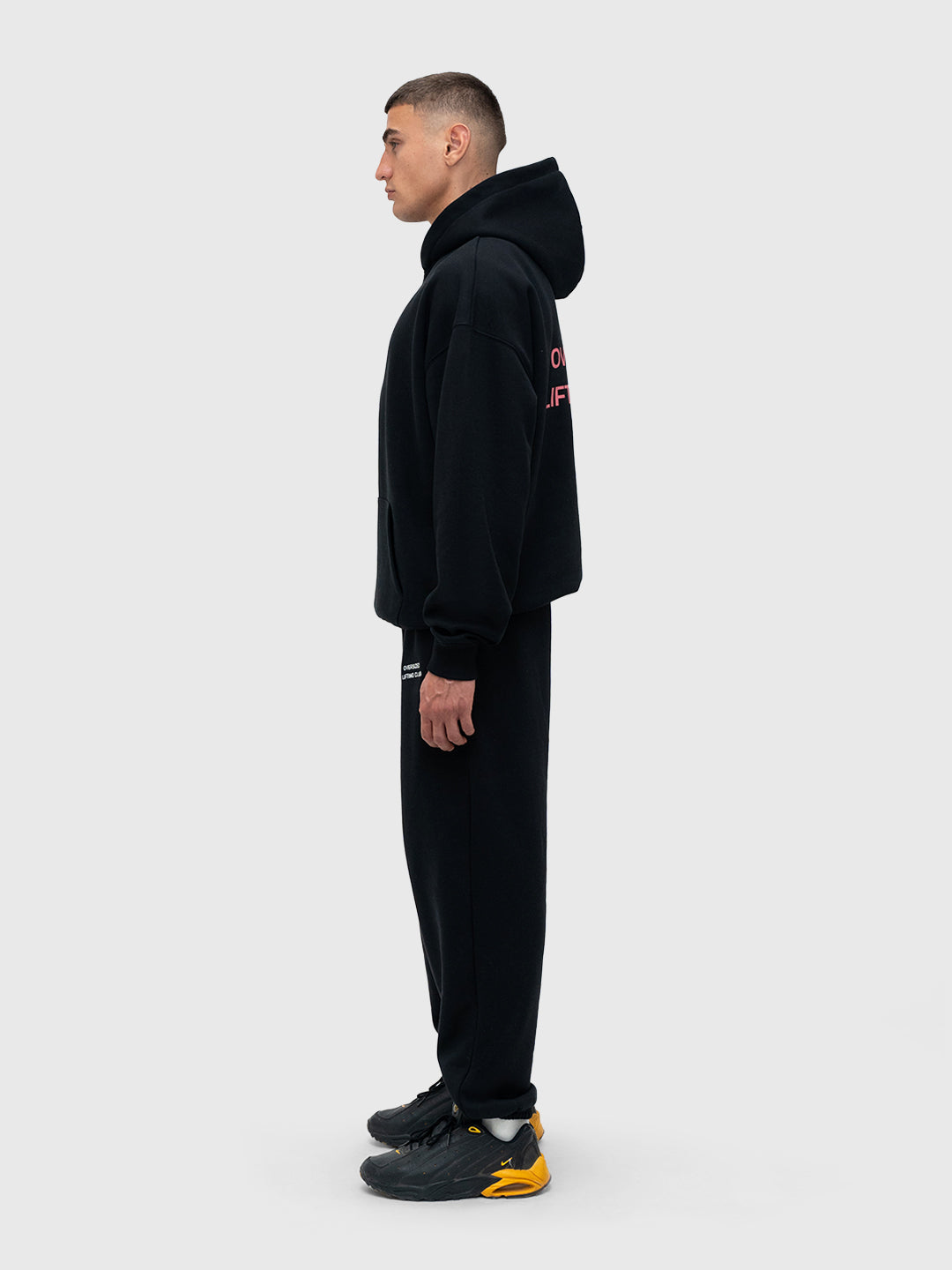 Confidence Hoodie - Black/Pink