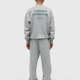 Confidence Sweatshirt - Heather Grey/Forest