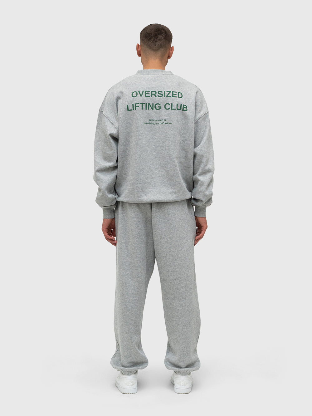 Confidence Sweatshirt - Heather Grey/Forest