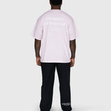 Confidence Heavyweight Box Tee - Pink/White