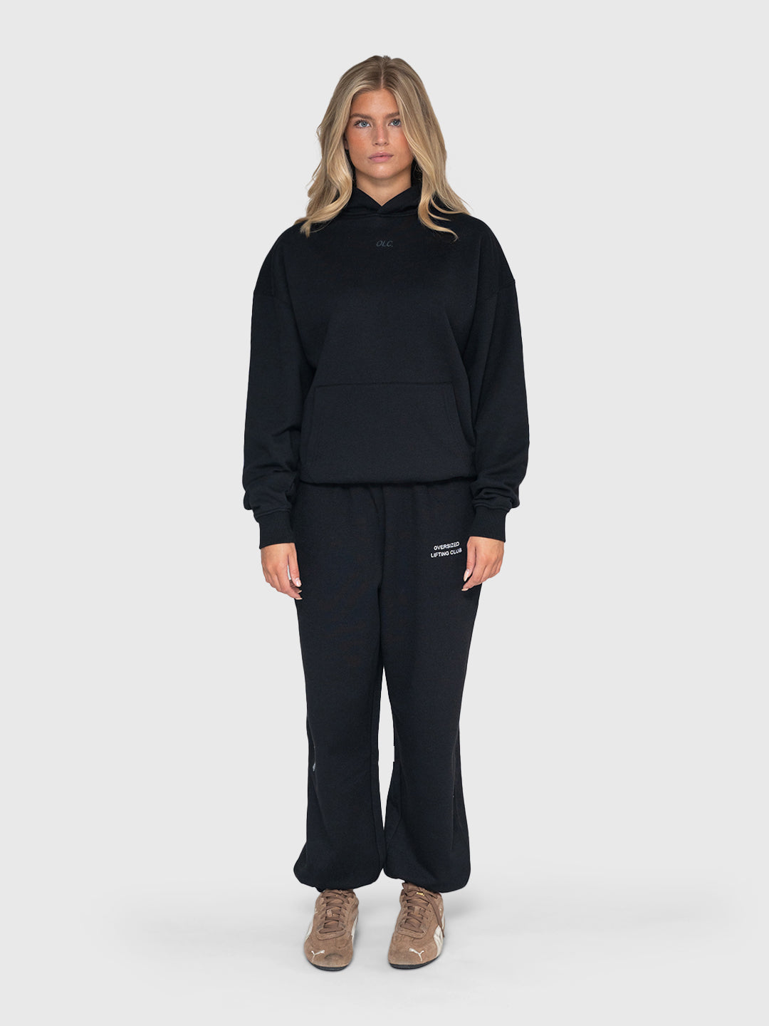 Confidence Hoodie - Black/Pink