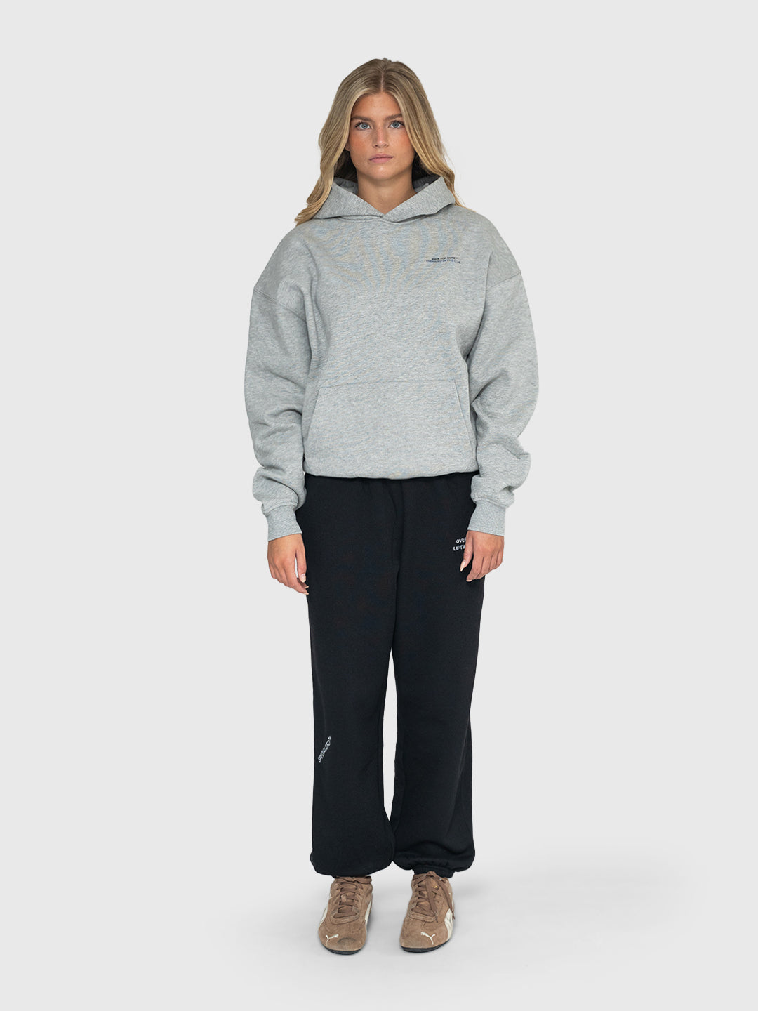 Consistency Hoodie - Melange Grey/Black/Navy