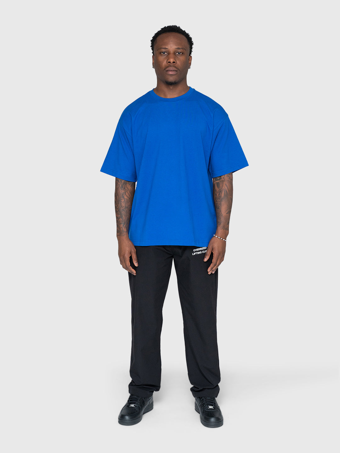 Essential Heavyweight Box Tee - King Blue