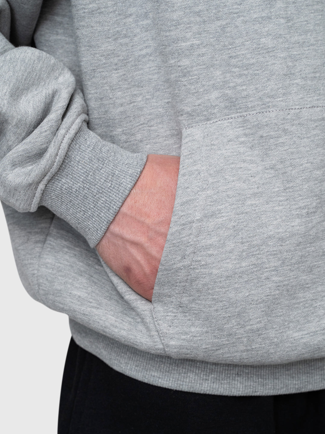 Consistency Hoodie - Melange Grey/Black/Navy