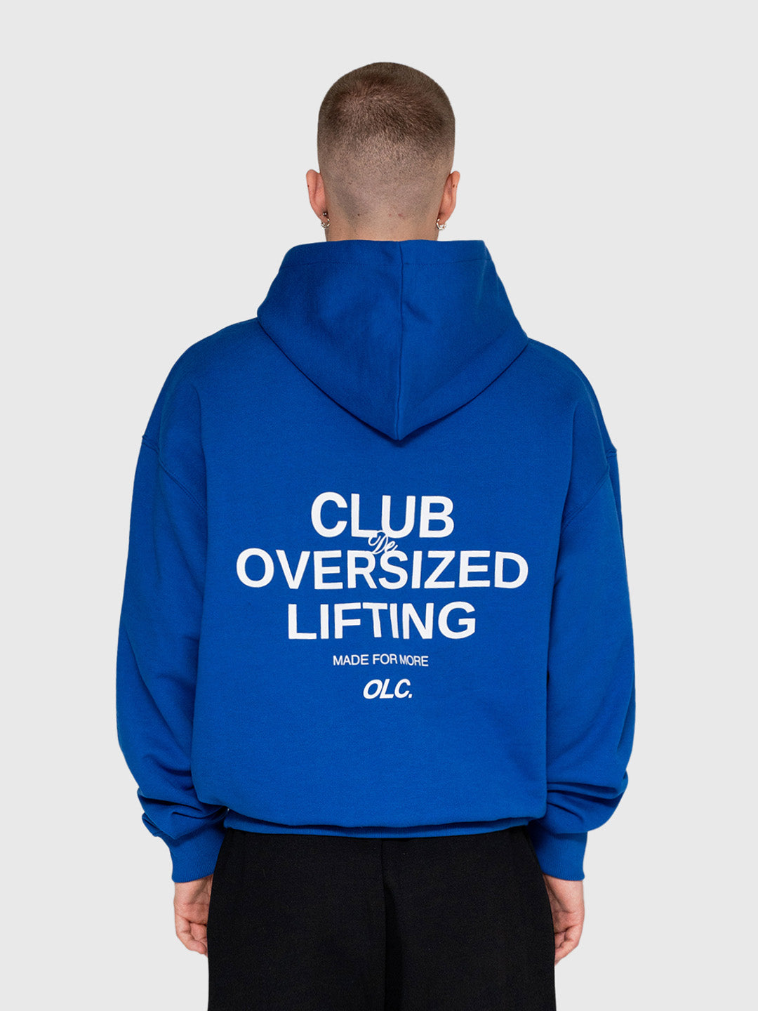 Consistency Hoodie - King Blue/White
