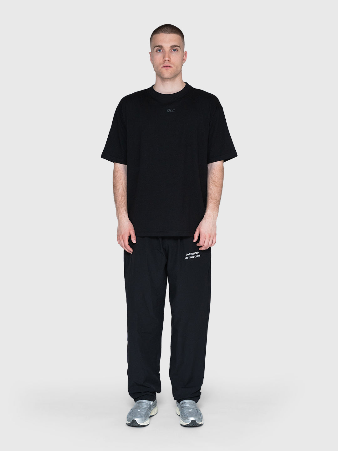 Logo Box Tee - Black/White