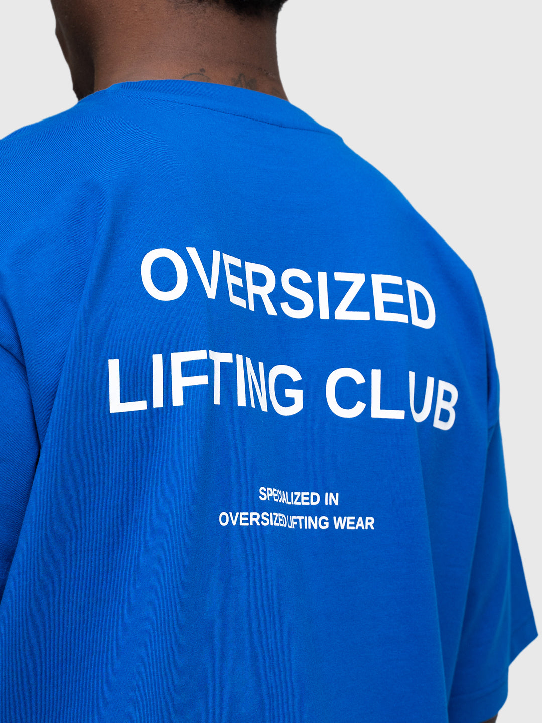 Confidence Heavyweight Box Tee - King Blue/White
