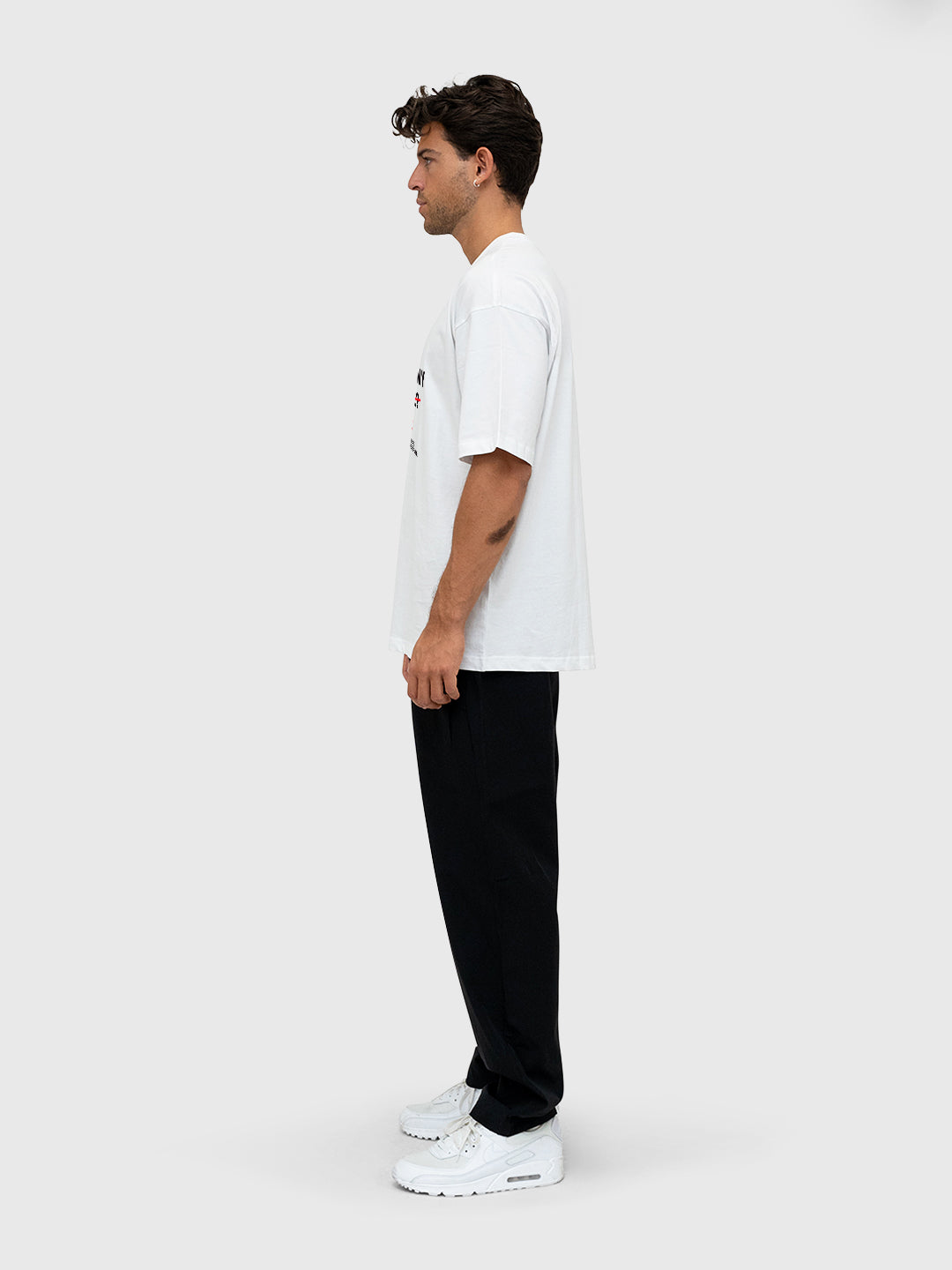 Cardio Box Tee - White/Black