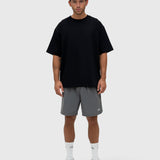 Interlock Stamina Box Tee - Black/White