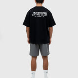 Interlock Stamina Box Tee - Black/White