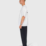 Long Run Box Tee - White/Black
