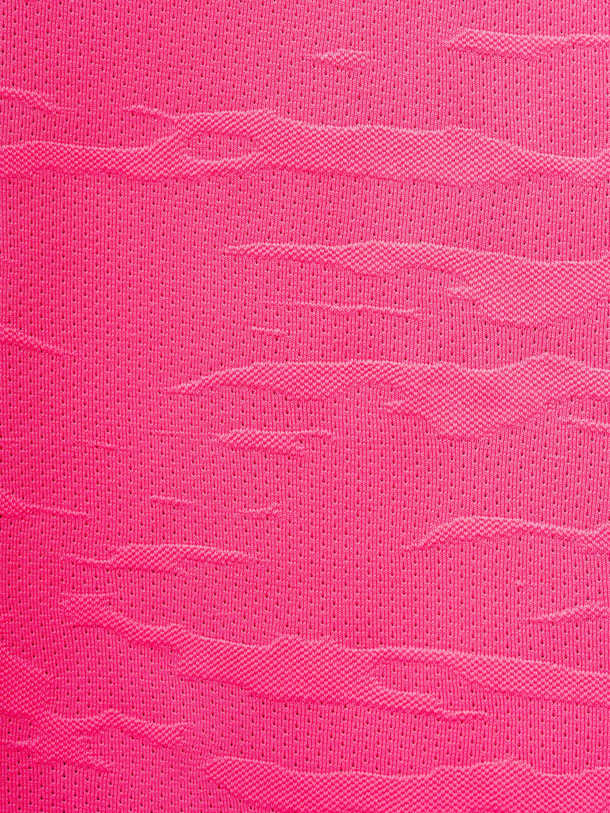 Active Long Sleeve Logo - Hot Pink/White