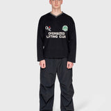 Waffle Football Long Sleeve – Black