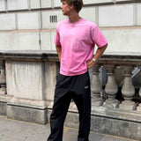 Confidence V2 Heavy Box Tee - Vintage Pink/White