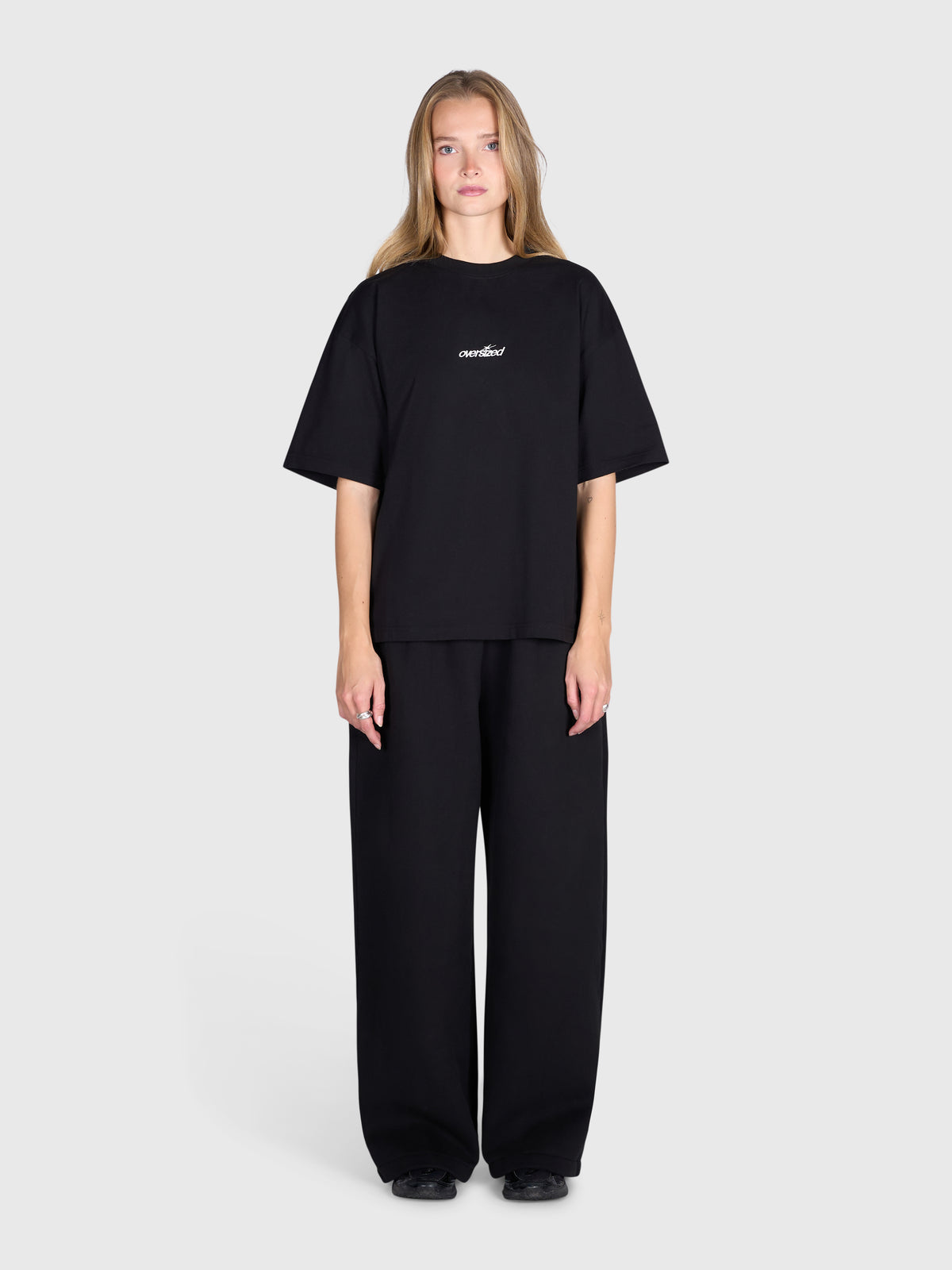 Tartan Arch Box Tee - Black/Blue
