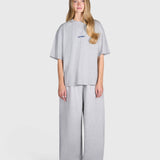 Tartan Arch Box Tee - Cloudy Grey/Blue