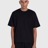 Confidence V2 Heavy Box Tee - Black/White