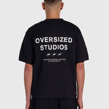Confidence V2 Heavy Box Tee - Black/White