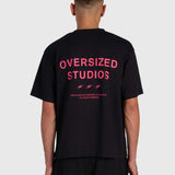 Confidence V2 Box Tee - Black/Pink